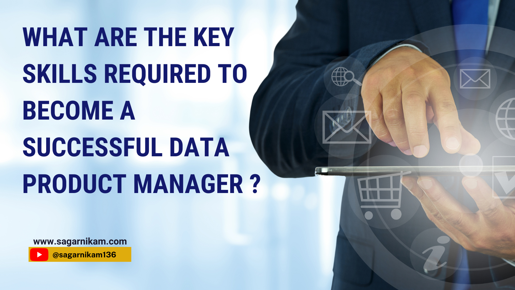 What are the key skills required to become a successful data product manager?